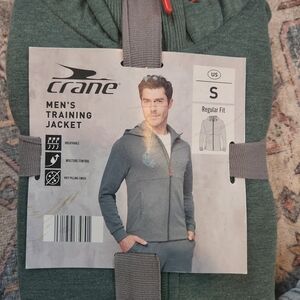 Crane Men's Green Training Jacket